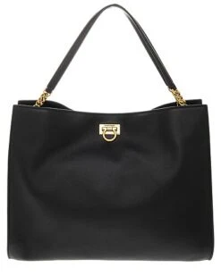 Salvatore Ferragamo Trifolio Leather Tote Women