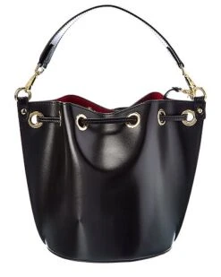 By Mario Valentino Adel Rope Guitar Leather Bucket Bag Women -City Bag Corner 1160506868 RLLD 3