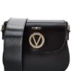 By Mario Valentino Juliette Rope Guitar Leather Shoulder Bag Women