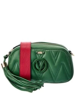 By Mario Valentino Bella Diamond Leather Crossbody Women