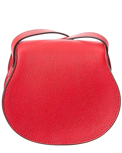 Chloé Marcie Small Leather Saddle Bag Women 2 Chloé Marcie Small Leather Saddle Bag Women - Image 2