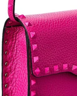 Valentino Rockstud Small Grainy Leather Crossbody Women 7 Valentino Rockstud Small Grainy Leather Crossbody Women -City Bag Corner 1160523223 RLLD 3