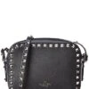 Valentino Rockstud Leather Camera Bag Women