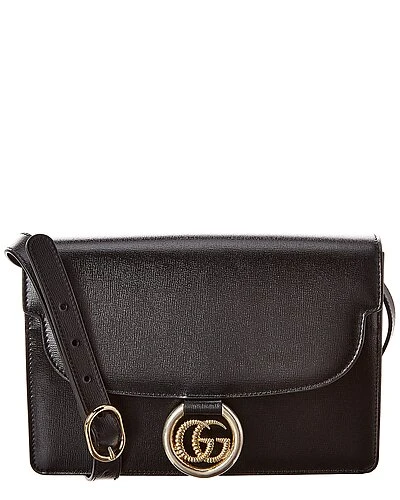 Gucci Torchon Double G Leather Shoulder Bag Women 1 Gucci Torchon Double G Leather Shoulder Bag Women