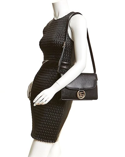 Gucci Torchon Double G Leather Shoulder Bag Women 3 Gucci Torchon Double G Leather Shoulder Bag Women - Image 3