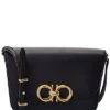 Salvatore Ferragamo Trapezio Leather Shoulder Bag Women