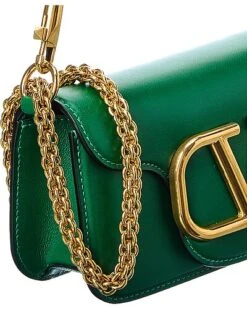 Valentino VLogo Loco Small Leather Shoulder Bag Women -City Bag Corner 1160564140 RLLD 3