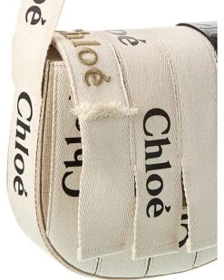 Chloé Woody Canvas Shoulder Bag Women -City Bag Corner 1160570827 RLLD 3