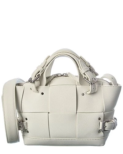 Bottega Veneta Arco Tool Small Intrecciato Leather Tote Women 1 Bottega Veneta Arco Tool Small Intrecciato Leather Tote Women