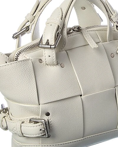 Bottega Veneta Arco Tool Small Intrecciato Leather Tote Women 3 Bottega Veneta Arco Tool Small Intrecciato Leather Tote Women - Image 3