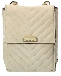 AC Zac Posen Soft Earthette Convertible Leather Backpack Women