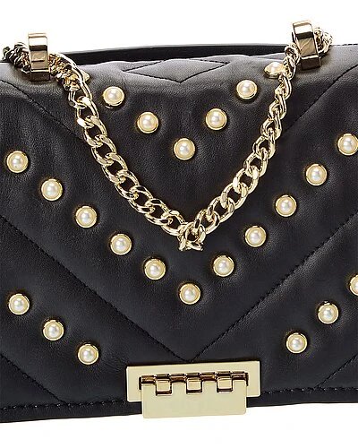 AC Zac Posen Soft Earthette Pearl Lady Mini Chain Leather Shoulder Bag Women 3 AC Zac Posen Soft Earthette Pearl Lady Mini Chain Leather Shoulder Bag Women - Image 3