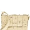 Bottega Veneta Cassette Foulard Leather Crossbody Women