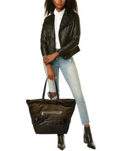 Alexander McQueen The Bundle Nylon Tote Women -City Bag Corner 1161312982 RLLD 4