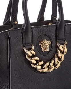 Versace La Medusa Small Leather Tote Women -City Bag Corner 1161323927 RLLD 3
