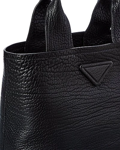 Prada Logo Leather Tote Women 3 Prada Logo Leather Tote Women - Image 3
