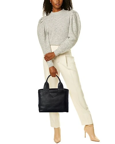 Prada Logo Leather Tote Women 4 Prada Logo Leather Tote Women - Image 4