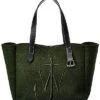 JW Anderson Belt Felt & Leather Tote Women