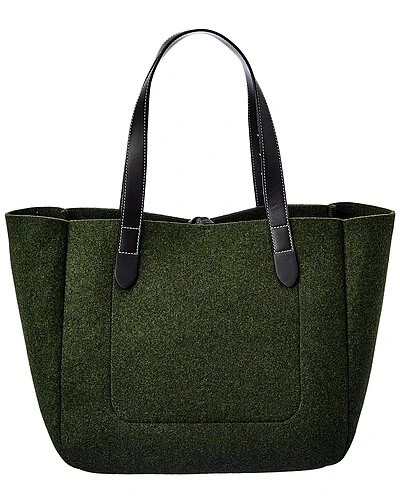 JW Anderson Belt Felt & Leather Tote Women 2 JW Anderson Belt Felt & Leather Tote Women - Image 2