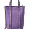 Valentino Rockstud Grainy Leather Tote Women