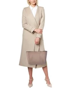 Valentino Rockstud Large Grainy Leather Shopper Tote Women -City Bag Corner 1161549622 RLLD 4